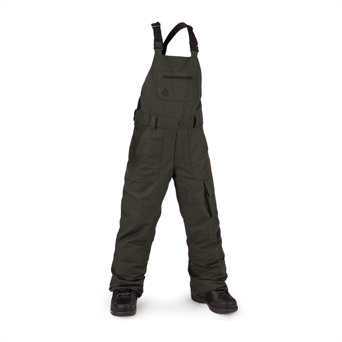 Volcom Barkley Snowboard Bib Youth (Black Green)