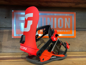 Union Strata Snowboard Binding 2024 (Red)