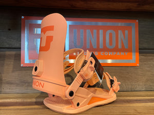 Union Legacy Snowboard Bindings 2024 (Tangerine)