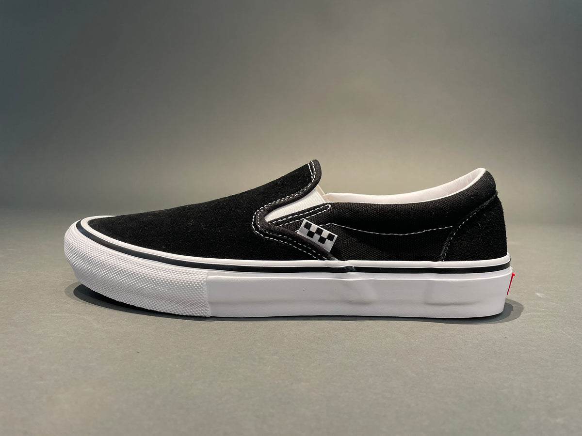 Vans Skate Slip On (Blk/Wht) – Milo Snow and Skate