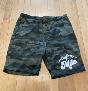 Milo Mountain Sweatshorts (Camo)