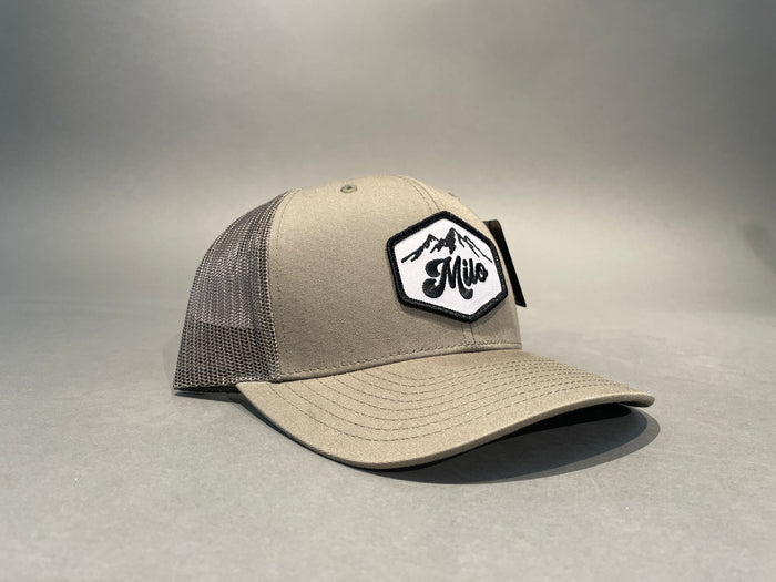 Milo Mountain 112 Trucker Hat (Solid Loden)