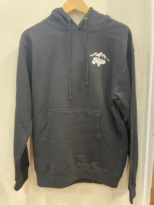 Milo Mountain Crest Hoody (Black)