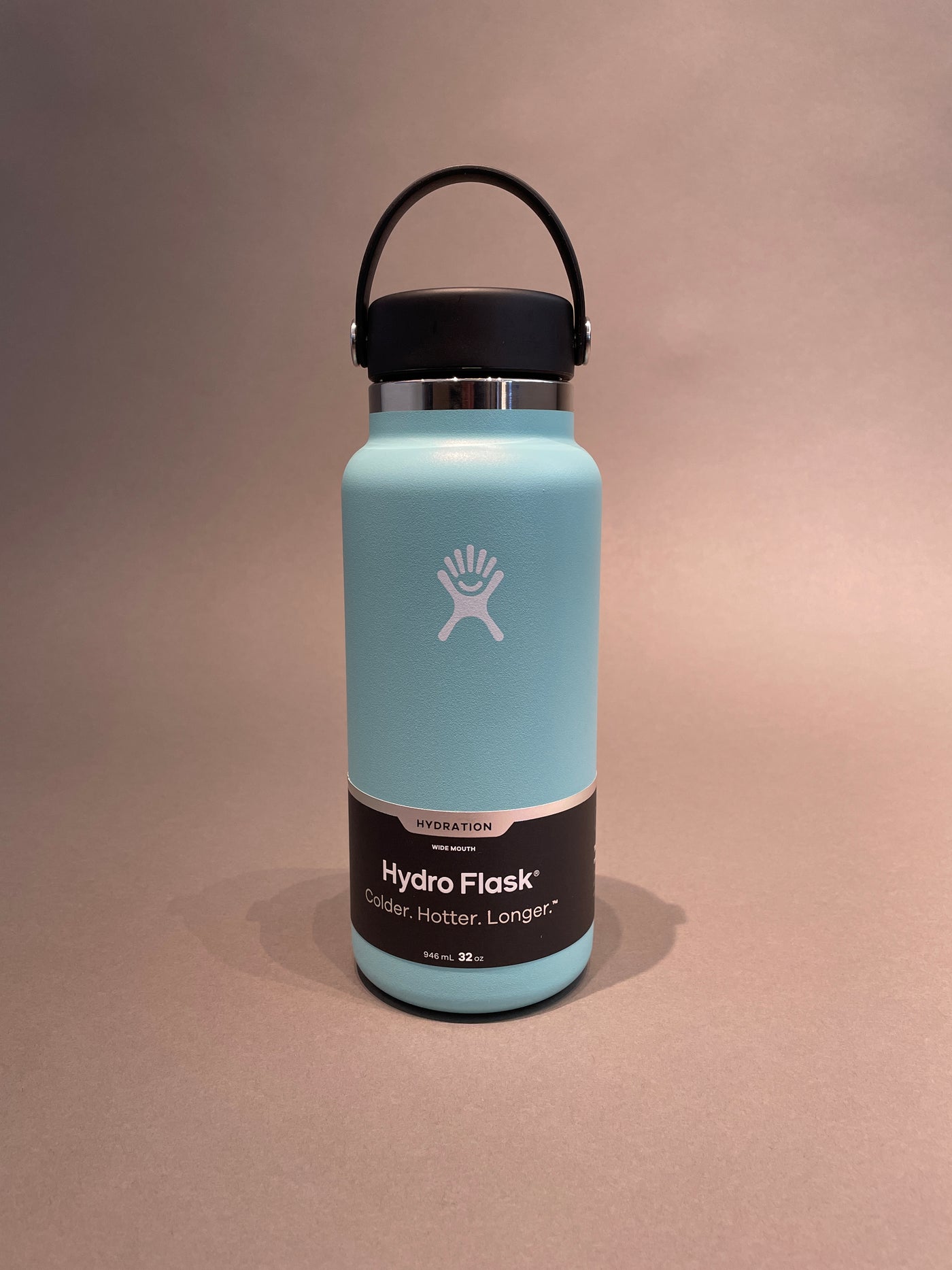 Hydro Flask Wide Mouth Water Bottle with Flex Cap White 32oz/946ml 