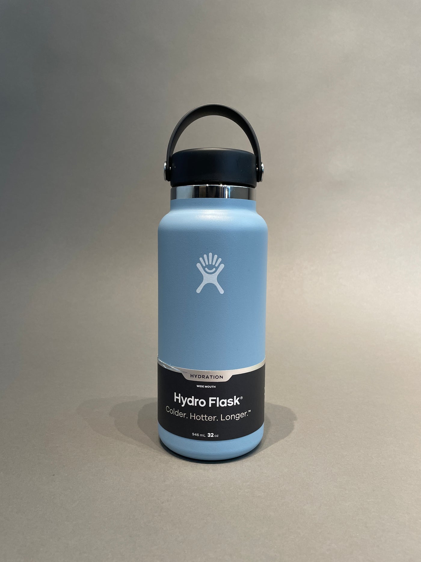 Hydro Flask Bottle, Wide Mouth, White, 32 Ounce