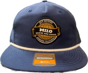 Milo World Is Yours Nylon Snapback (Royal Blue)