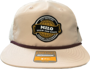 Milo World Is Yours Nylon Snapback (Peach)