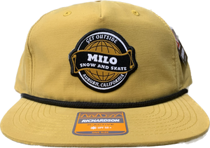 Milo World Is Yours Nylon Snapback (Mustard)
