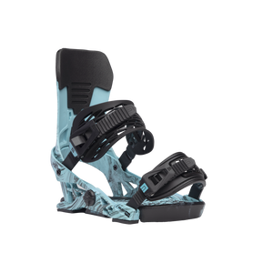 Now Select Pro Snowboard Bindings (Aqua Swirl)2023