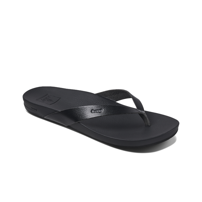 Reef Cushion Court Sandal (Black)