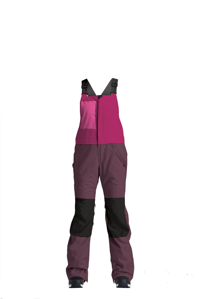 Airblaster Sassy Hot Bib Overalls (Eggplant)