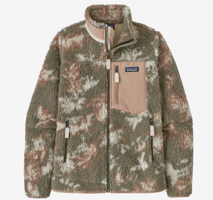 Patagonia Classic Retro-X Women's Jacket (Snow Pine / Garden Green)