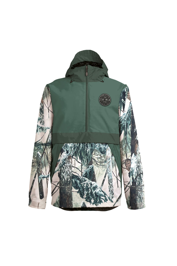Airblaster Trenchover Anorak Jacket (Mallard/Yetiflage)