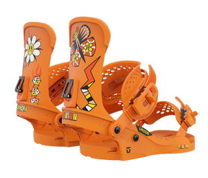 Union X Ali Bruce Custom House Trilogy Snowboard Binding (Mango)