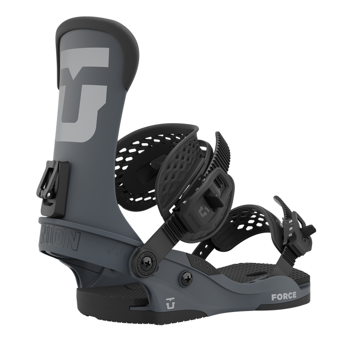 Union Force Snowboard Bindings 2023 (Charcoal Team)