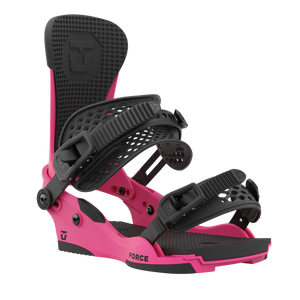 Union Force Snowboard Bindings 2023 (Hot Pink)
