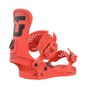 Union Trilogy Snowboard Bindings 2023 (Coral)