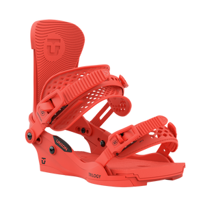 Union Trilogy Snowboard Bindings 2023 (Coral)
