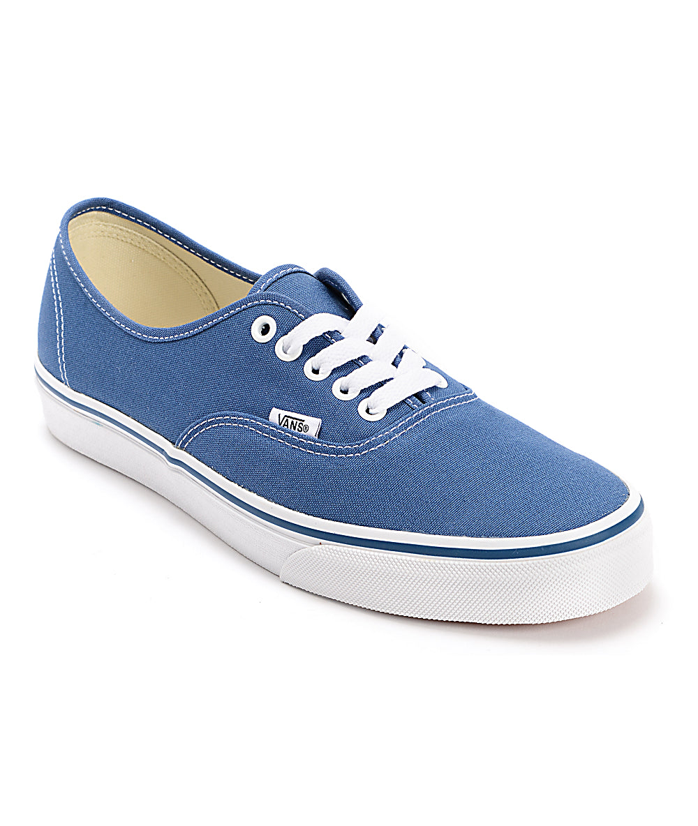 Authentic navy blue vans deals