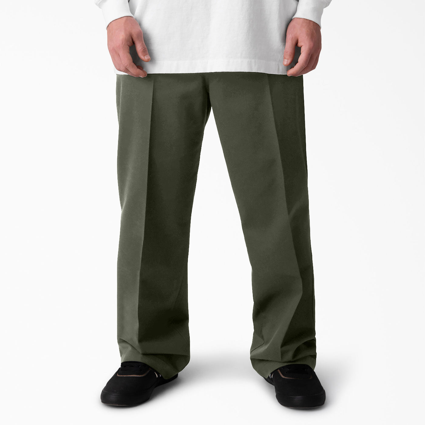 Dickies Original 874 Work Pant Straight Fit in Green for Men