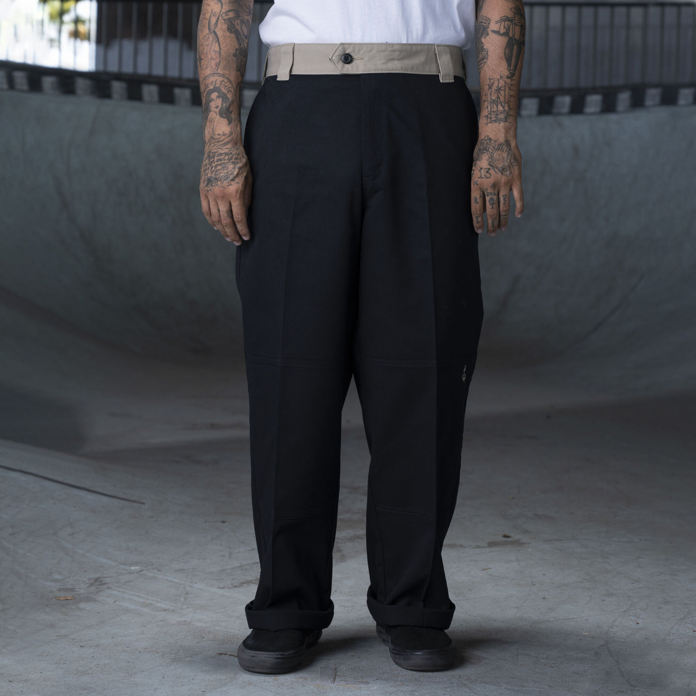 Dickies Men's Double Knee Skateboarding Pants