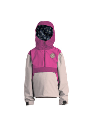 Airblaster Youth Trenchover Snowboard Jacket (Blush)