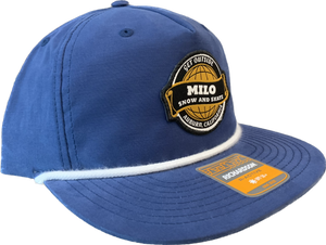 Milo World Is Yours Nylon Snapback (Royal Blue)