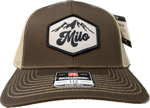 Milo Mountain 112 Trucker Hat (Brown/Khaki)