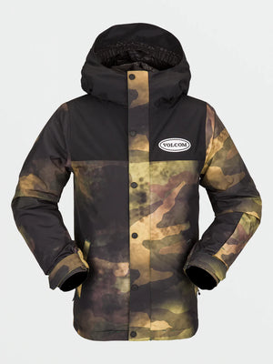 Volcom Stone.91 Youth Snowboard Jacket (Camouflage)