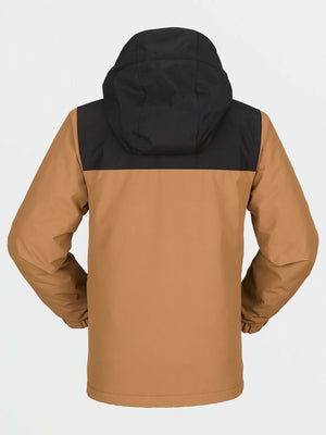 Volcom Stone.91 Youth Snowboard Jacket (Caramel)
