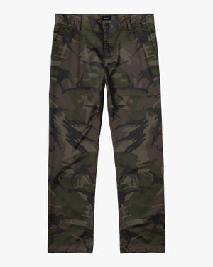 RVCA Weekend Stretch Chino Pant ( Woodland Camo)