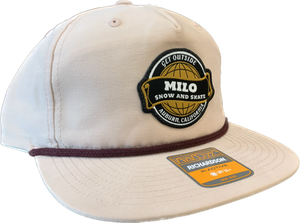 Milo World Is Yours Nylon Snapback (Peach)