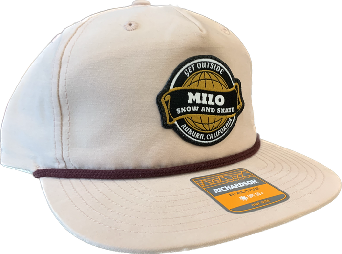 Milo World Is Yours Nylon Snapback (Peach)