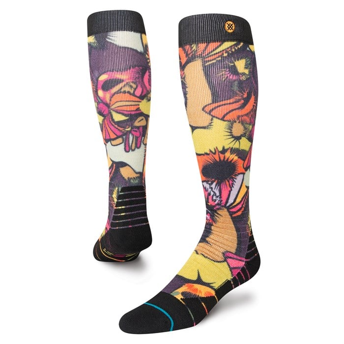 Stance Mushies Snow Sock Maroon