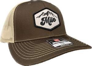 Milo Mountain 112 Trucker Hat (Brown/Khaki)