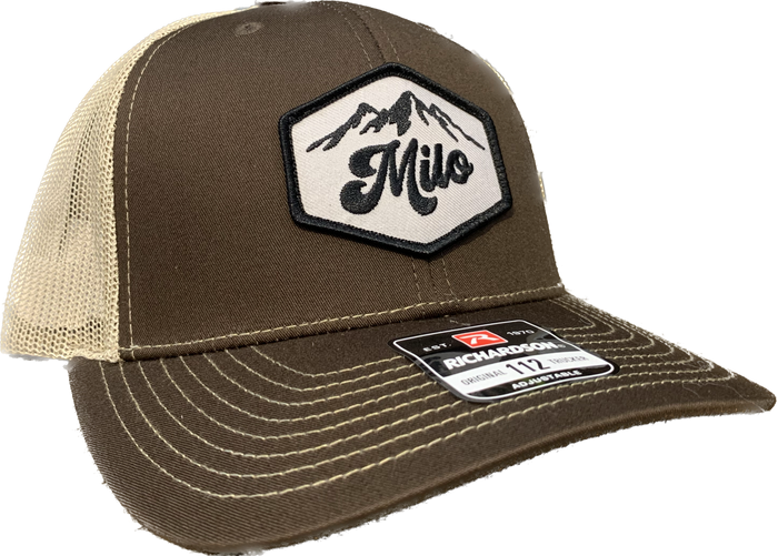 Milo Mountain 112 Trucker Hat (Brown/Khaki)